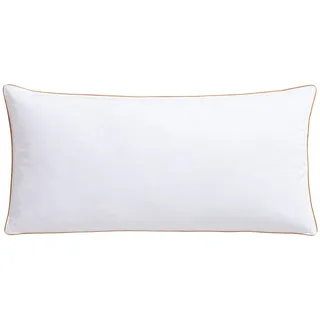 RIBECO Federkissen »Kopfkissen Richard, Kissen mit Daunenanteil, in 40x80 oder 80x80 cm« Füllung: 90% Federn & 10 % Daunen Bezug: Baumwolle 1 Stk. tlg. Seit 105 Jahren überzeugt RIBECO durch Qualität, weiß