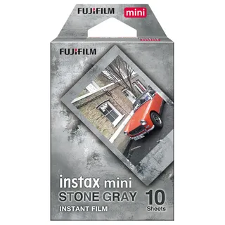 Fujifilm Instax Mini Stone Gray Sofortbildfilm, 10 Aufnahmen (16754043)