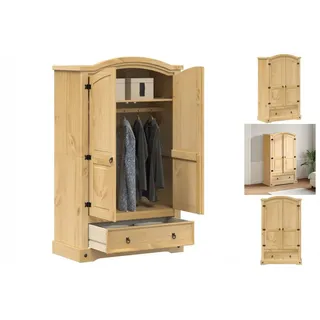 vidaXL Kleiderschrank Corona 101x52x170 cm Massivholz Kiefer