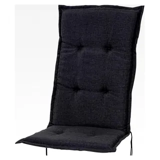 Hochlehner Polsterauflage Naxos anthrazit 118x47x6 cm