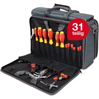 Wiha Werkzeug Set Service-Techniker 30-tlg. inkl. Tasche gelb 35,0 x 22,0 x 47,0 cm