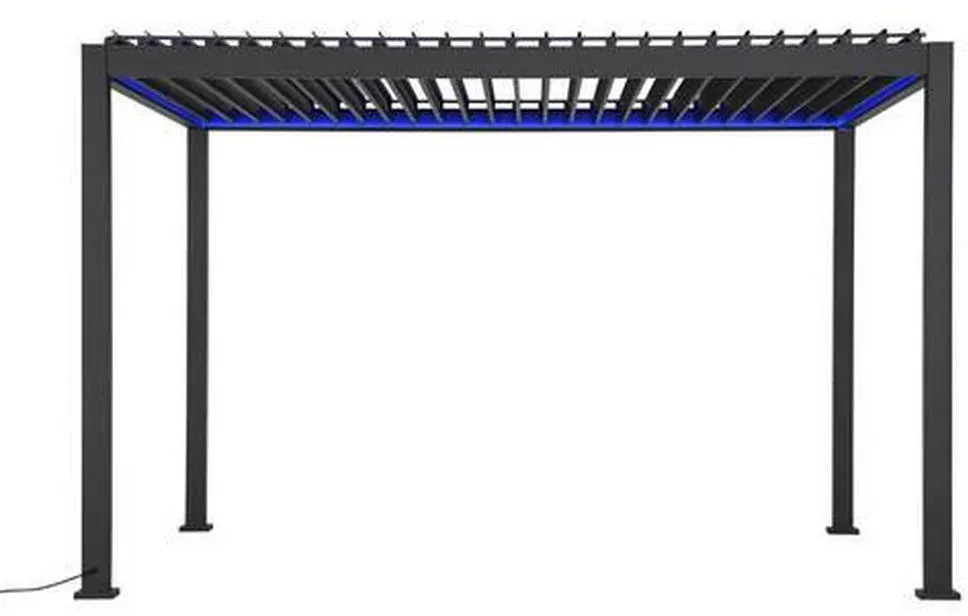 Bild von Pergola Mirador Deluxe Anthrazit m.LED ca. 400x300 cm