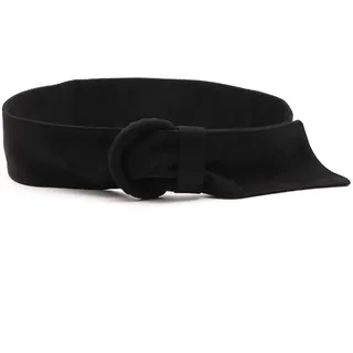 MZPOZB Dekorativer Samt Tuch Frauen Gürtel Keine Pinhole Elegante Stil Band Casual Breite Luxus Mode Hohe Qualität Mädchen Kleid Flanell Taillengürtel Damen-Taillengürtel (Size: 124cm, Color: Schwarz)