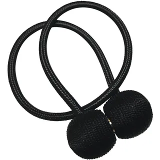GARDINIA Raffhalter Flex-S Schwarz 2 St.
