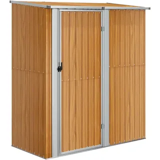 vidaXL Gartenhaus 0,97 x 0,97 m Braun
