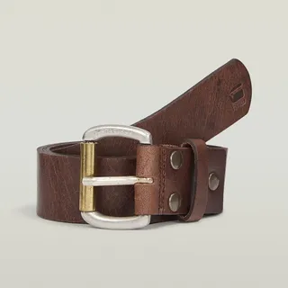 G-Star Herrengürtel Leder braun 85
