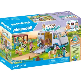 Playmobil Horses of Waterfall Mobile Reitschule 71493