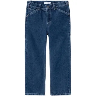 Name IT Jungen Nkmryan Straight 4525-im L Noos Gerade Jeans, Dark Blue Denim 1, 140 EU