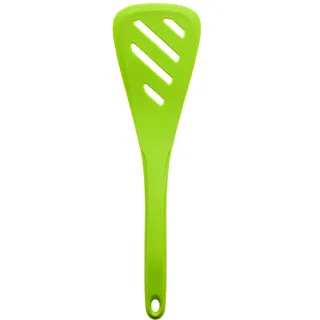 Kochblume Design-Schlitzwender L | Premium-Silikon | Hitzebeständig | Spülmaschinenfest | 30cm | Farbe: limette
