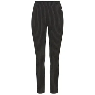 LASCANA Leggings Nadelstreifen Schwarz 36/38