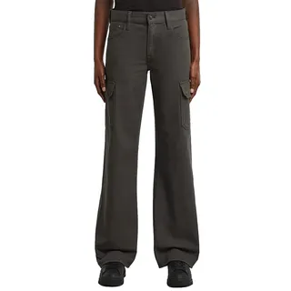 8719965012981 G-Star Damen Judee Low Waist Cargo Pants, Grau (Asfalt Gd D24673-e078-b575), 27W / 30L EU