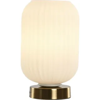 Tischlampe Home ESPRIT Weiß Gold 50 W 220 V