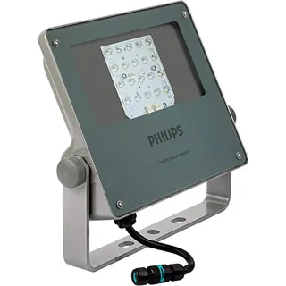 Philips Außenleuchte Aluminium/Glas 9-41x102D 66 W inkl. Bewegungsmelder grau