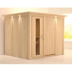Bild Sauna Gobin ohne Ofen Holztür