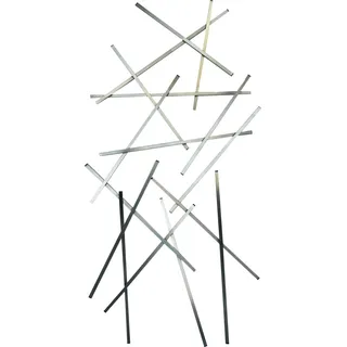 Spinder Garderobenleiste MATCHES 100 x 184 cm Silber