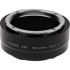Fotodiox Pro Lens Mount Adapter Compatible with Miranda (Mir) Lenses on Sony E-Mount Cameras