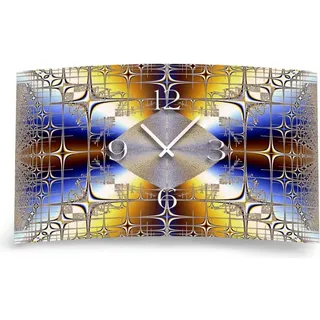Digital Designer Art psycodelic Designer Wanduhr modernes Wanduhren Design leise kein ticken DIXTIME 3DS-0356