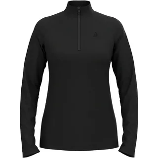 Odlo Fleecepullover Damen Essential Light I Midlayer mit Halbreißverschluss I Langarm Wandershirt