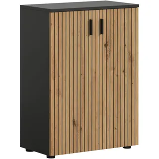Möbel Boss Mone Badschrank 60 x 81 x 30 cm Braun Kunststoff/Spanplatte