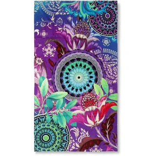 HIP Axelle Strandtuch 100 x 180 cm lila bunt