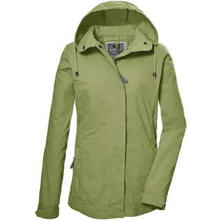G.I.G.A. DX Damen Jacke/Übergangsjacke mit Kapuze GS 17 WMN JCKT GOTS, frühlingsgrün, 38, 42661-000