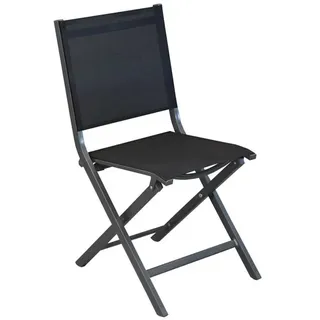 Klappstuhl Anthrazit THEMA Gartenstuhl Für Balkon Terrasse Außenbereich