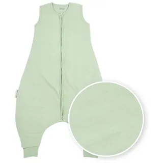 Meyco Baby Schlafsack Slub Soft Green 2.0 TOG 80/86