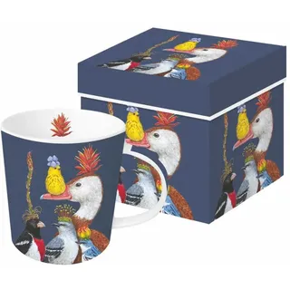 Paperproducts Design 603305 Mug In A Gift Box, Vicki Sawyer, Willie The Warbler & Guests
