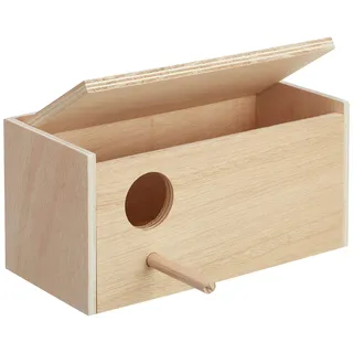 Nobby Wellensittich Nistkasten 28,5 x 14 x 14 cm,