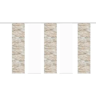 HOME WOHNIDEEN »WALLIS« Klettband 5 Stk. tlg. HxB: 245x60, inkl. Befestigungszubehör,