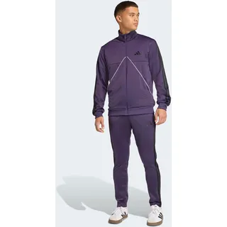 Trainingsanzug ADIDAS SPORTSWEAR "SPORTSWEAR TRICOT TIRO-INSPIRED", Herren, Gr. S, aurora plum, Obermaterial: 100% Polyester, Sportanzüge Trainingsanzug, Trikot Tracksuit