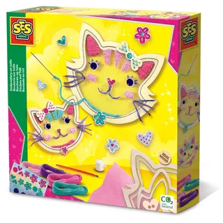 SES Creative SES Creative® Stickbild Sticken auf Tüll