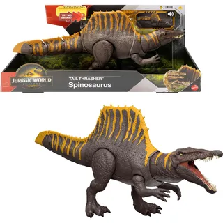 Mattel Jurassic World REBIRTH Spinosaurus - Braun/Gelb