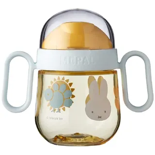 Mepal Trinklernbecher Mio Antitropf 200 ml Gelb (Miffy)