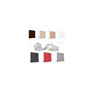 Massanfertigung Basic Raffrollo bis 170 cm Breite und bis 240 cm HÖhe, verschiedene Farben - Grau, Rot, Braun, Beige, Weiß