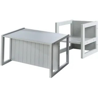 roba Kindersitzgruppe grau Holz