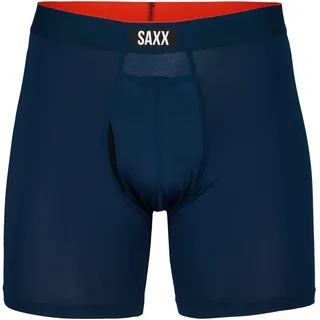 SAXX Underwear SAXX MULTI-SPORT MESH BOXER BRIEF FLY Herren Gr.S - Funktionsunterwäsche - blau