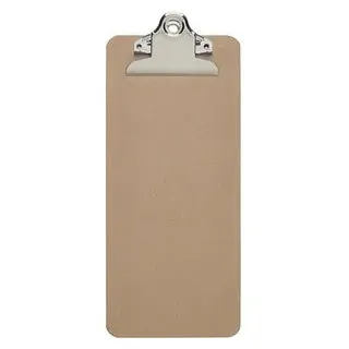 Maul Klemmbrett 2391770 DIN lang braun Holzhartfaser, 1 St.