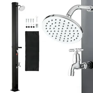 Vevor Solardusche Schwarz 2160 mm