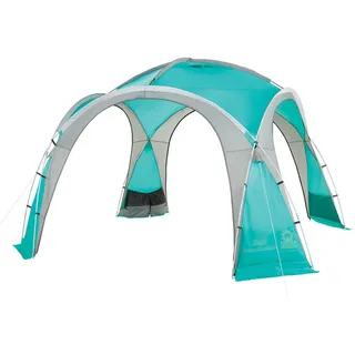 Coleman Event Dome XL 4,5 x 4,5 m inkl. 4 Seitenteile Blau/Weiß