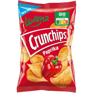 Lorenz Snack-World Crunchips Paprika Chips mit Paprika würzung new size 150g