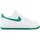 Air Force 1 Low Herren White/White/Malachite 44,5