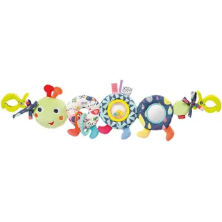 Fehn Kinderwagenkette "COLOR Friends, Raupe", bunt