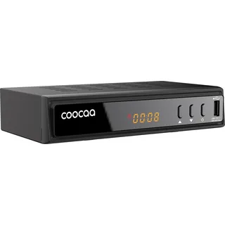 Coocaa Kabel-Receiver »HDC2530« ( EPG (elektronische Programmzeitschrift)   Kindersicherung   Software Update über USB   USB-Mediaplayer   Videotext   mehrsprachige Menüführung), grau