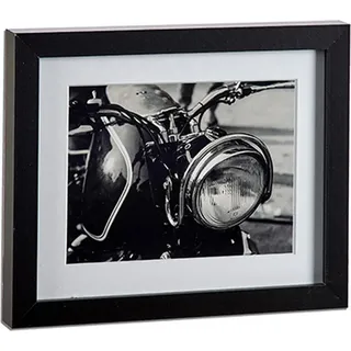 Bild Gift Decor Schwarz Spanplatte 28 x 23 x 3 cm Mit Rahmen - Schwarz