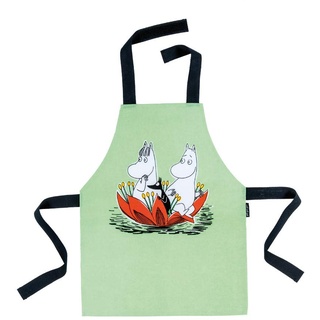 Moomin MO625BH Pflegeleichte Schürze, grün