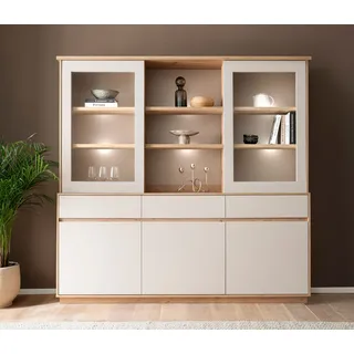 Home Affaire Buffet Sonora 202 x 40 x 199 cm Kaschmir/Eiche Artisan