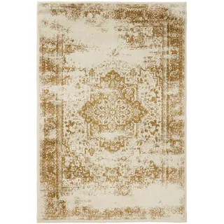 benuta Vintage-Teppich Suki 200/300 cm , Kunststoff , Vintage , Rechteckig , 200x300 cm , Oeko-Tex® Standard 100 , für Fußbodenheizung geeignet, in verschiedenen Größen erhältlich, pflegeleicht , Teppiche und Böden, Teppiche, Vintageteppiche