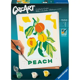 Ravensburger CreArt Malen nach Zahlen 1 St. Pfirsiche