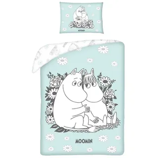 Moomin Mumin Babybettwäsche 100 x 135 cm